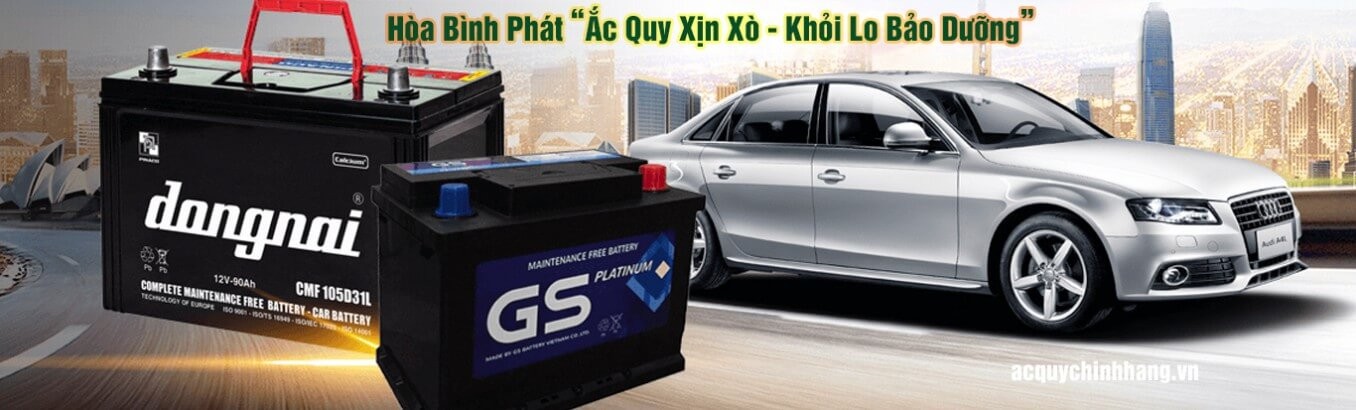 Ăc quy chinh hãng Đồng Nai