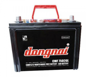 Ắc Quy Khô Đồng Nai 75D26 - 65Ah