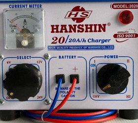  Máy sạc ắc quy Hanshin 20a